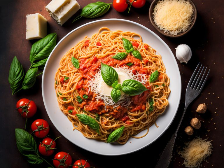 Spaghetti al pomodoro fresco e basilico: un piatto classico italiano che sa di tradizione
